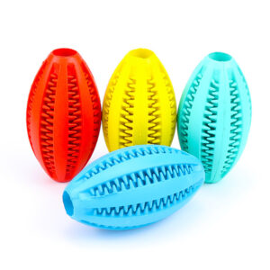 Treat Feeder Chew Teeth Cleaning Dog Ball