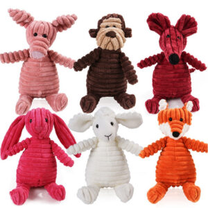 Animal Shape Plush Dog Toys