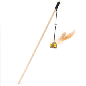 Mouse Feather Toy