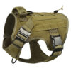 Dog Vest Khaki Upgraded